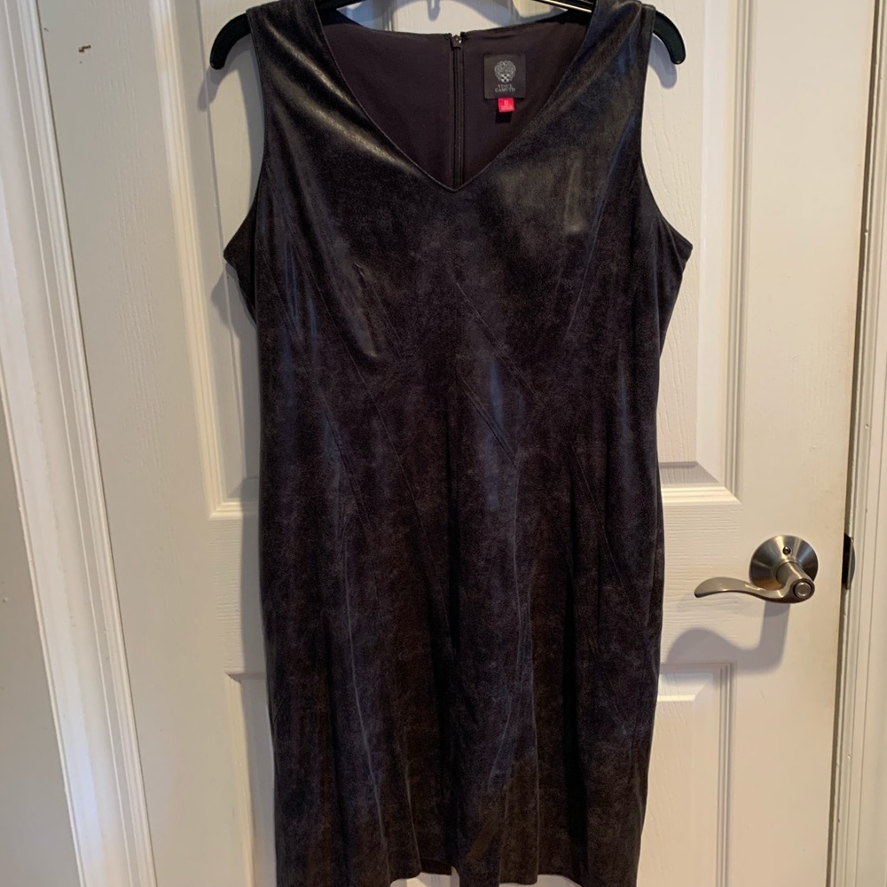 Vince Camuto Faux Suede Dress